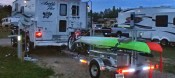 Transport, Storage & Launching: 4 Place Canoe Trailer/8 Kayak Trailer with Storage by North Woods Sport Trailers - Image 4028