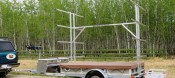 Transport, Storage & Launching: 4-8 Place Canoe, Kayak, Raft, SUP, Bike, Gear by North Woods Sport Trailers - Image 4029
