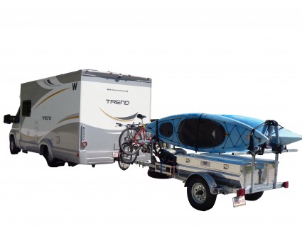 Transport, Storage & Launching: 1-2-3-4 Canoe Trailer/8 Kayak Trailer, Open -or Closed Boxes by North Woods Sport Trailers - Image 4510