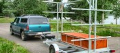 Transport, Storage & Launching: 8 - 12  Canoe / 16 -24 Kayak, SUP Trailer, Gear, Bikes by North Woods Sport Trailers - Image 4030