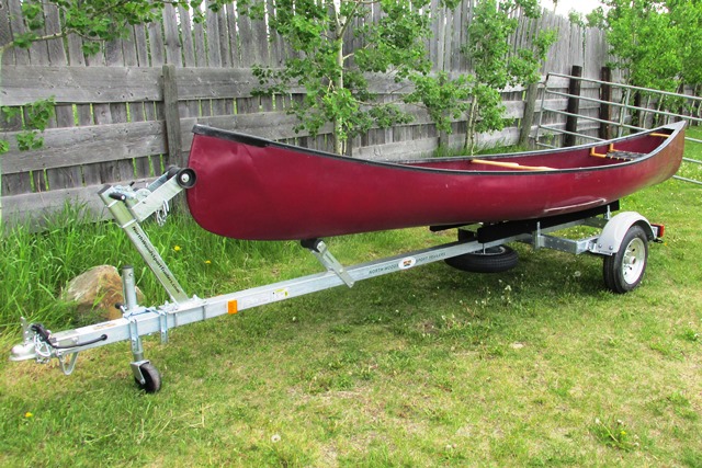 Transport, Storage & Launching: Single Canoe/Kayak/Sailboat/Rowing Hull/ Specialty Trailer/Storage/Bikes by North Woods Sport Trailers - Image 4656