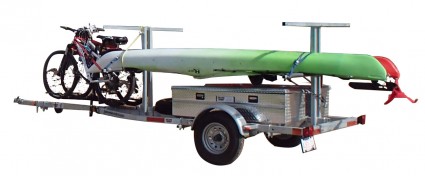 Transport, Storage & Launching: Kayak/Canoe/SUP Trailer, Bikes. Gear by North Woods Sport Trailers - Image 2745