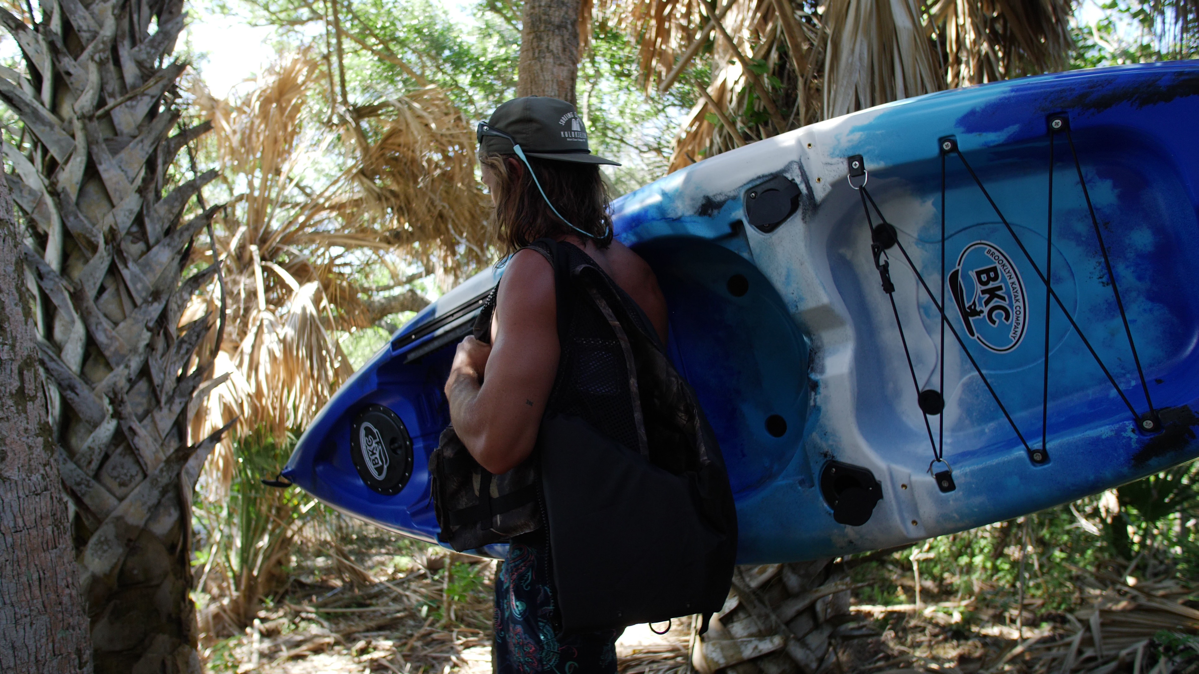 BKCPK11 Solo Sit-On-Top Fishing Kayak with Trolling Aruba