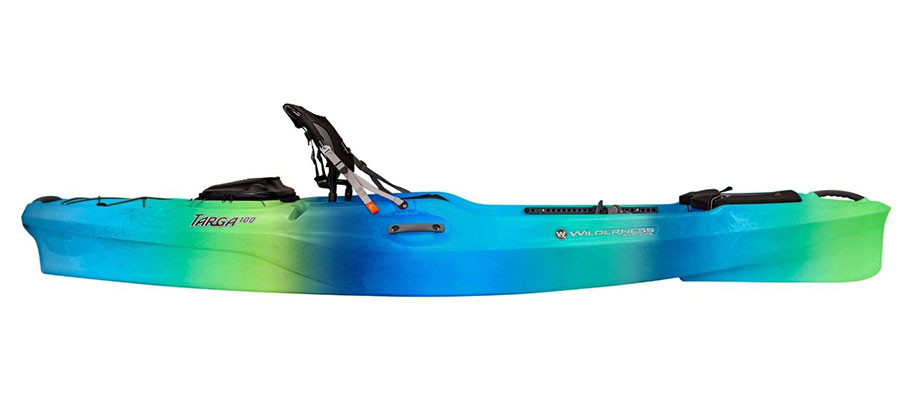 Wilderness Systems Targa 100 kayak in Galaxy, side view