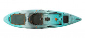 Wilderness Systems Tarpon 105 kayak in Breeze Blue, top view