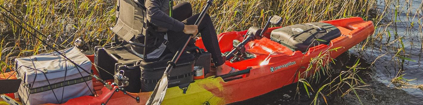 2022 Perception Showdown - Pedal Fishing Kayak | Fossil Tan