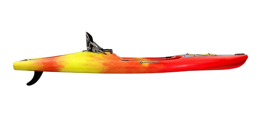 Perception Kayaks Hi Life 11.5 kayak in Sunset, side view