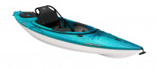 Pelican Argo 100XR recreational sit-in kayak in Aquamarine, three-quarter view