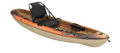 Pelican Sentinel 100XP angler kayak in Zoom Fusion, three-quarter view