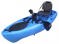 Brooklyn Kayak Company, BKC MPT12 3-Piece Modular Pedal Tandem Kayak  [Paddling Buyer's Guide]