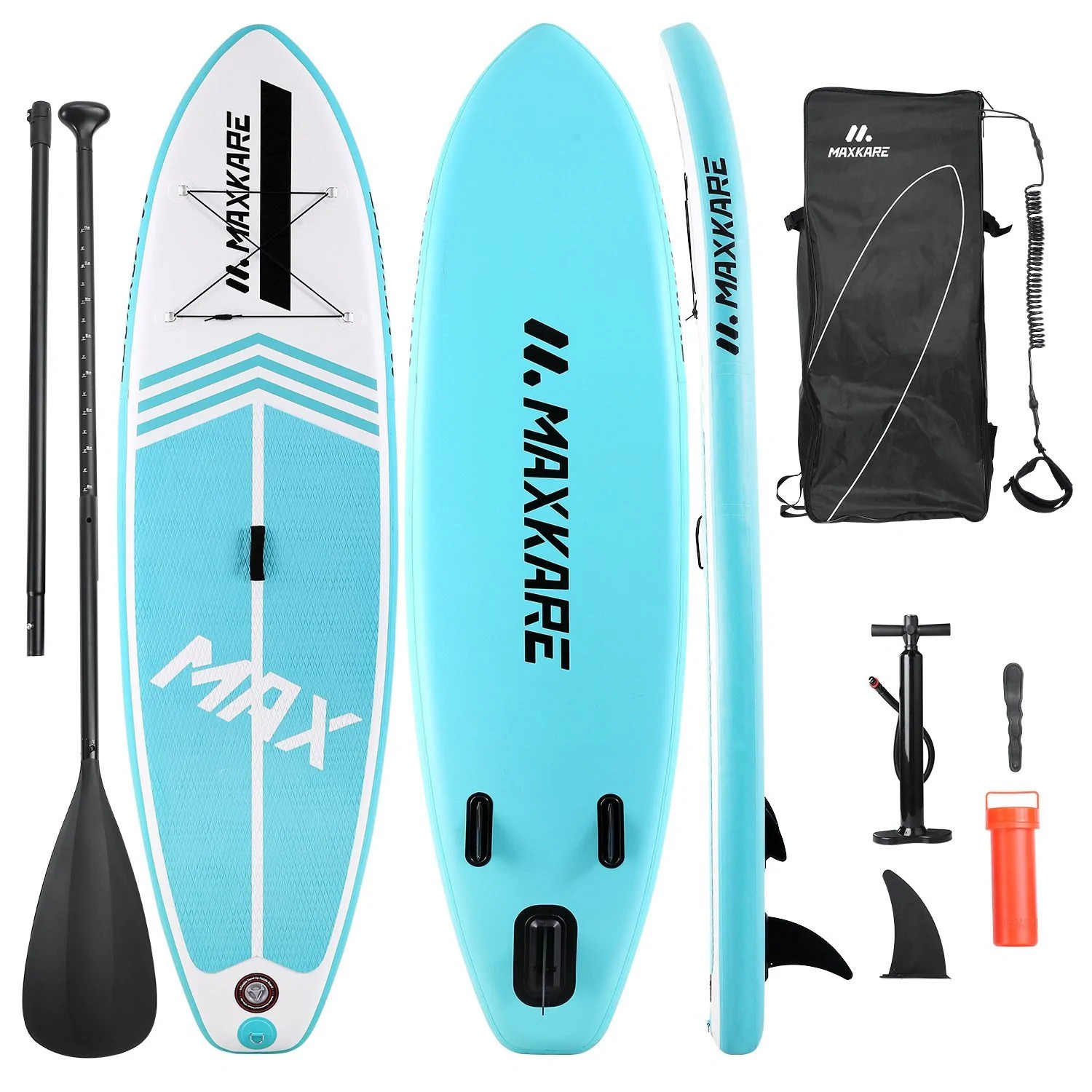 AKASO Inflatable Stand-Up Paddleboard, Yoga SUP with