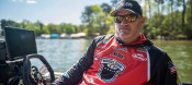 Hank Cherry wearing the special edition Hobie Bluefin Float Hank Cherry sunglasses