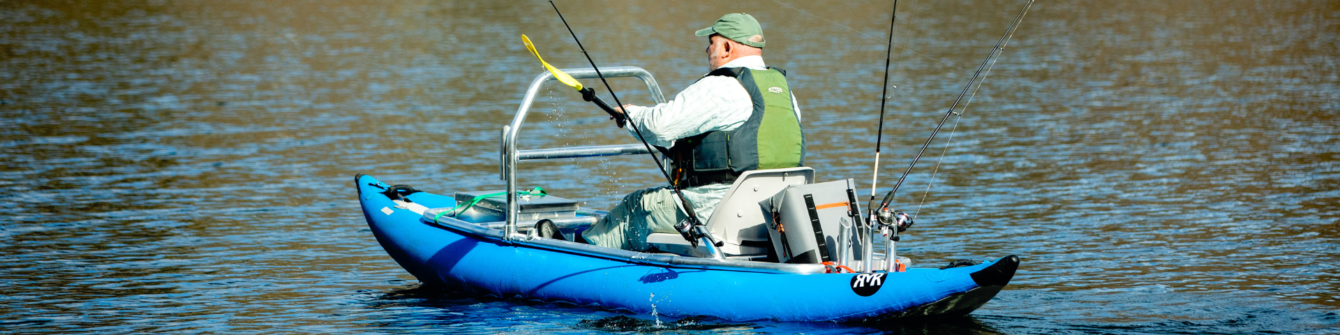 Rocky Mountain Rafts, RMR Angler Fishing Inflatable Kayak Package