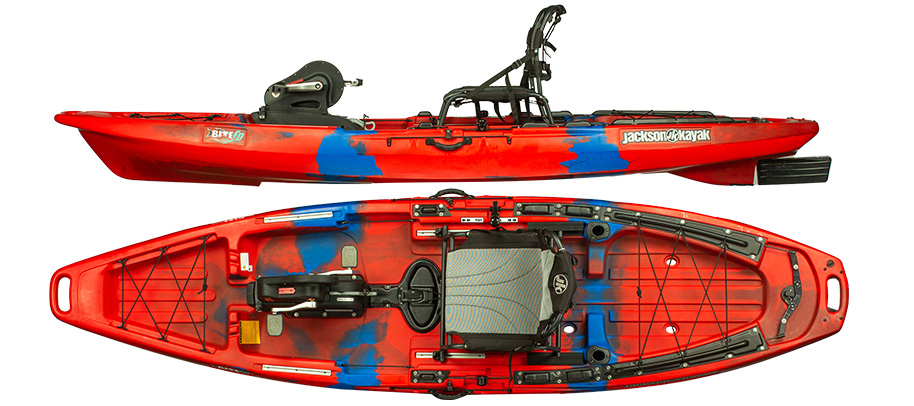 BKC FPK Single Foldable Kayak, 8-foot, w/ Pedal Drive