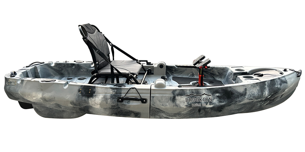Vanhunks 10' Zambezi Fishing Kayak With Seat, Paddle, Accessories