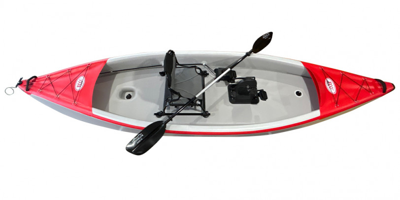 Brooklyn Kayak Company, BKC IN13 Inflatable Pedal Kayak [Paddling