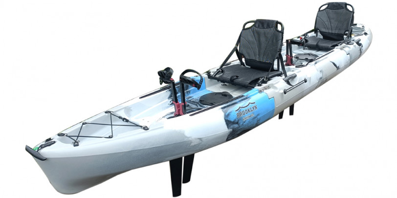 Brooklyn Kayak Company, BKC MPT12 3-Piece Modular Pedal Tandem