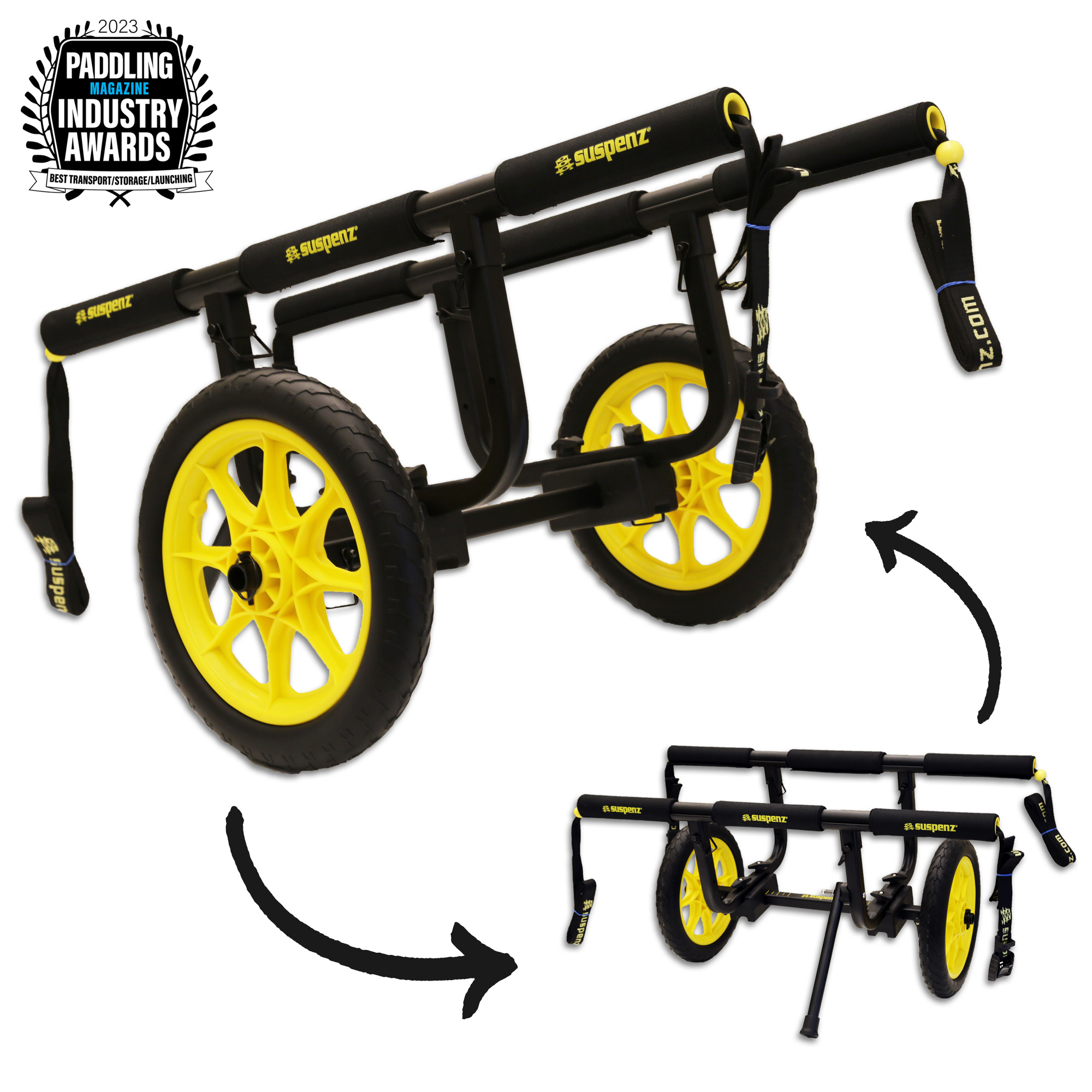 Suspenz Catch-All Universal Airless Cart [Paddling Buyer's Guide]