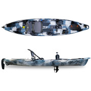 13.5' Tandem Saturn Inflatable Paddle Board / Kayak / Motor SUP Board /  Multi Train