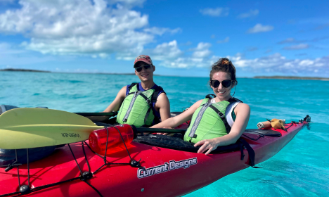 Sea Kayaking in Exuma Cays Bahamas by Breakwater Expeditions